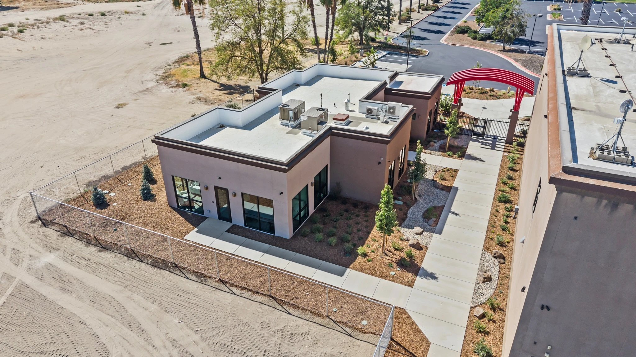 Crossroads Grace 04 - Aerial Rear Exterior